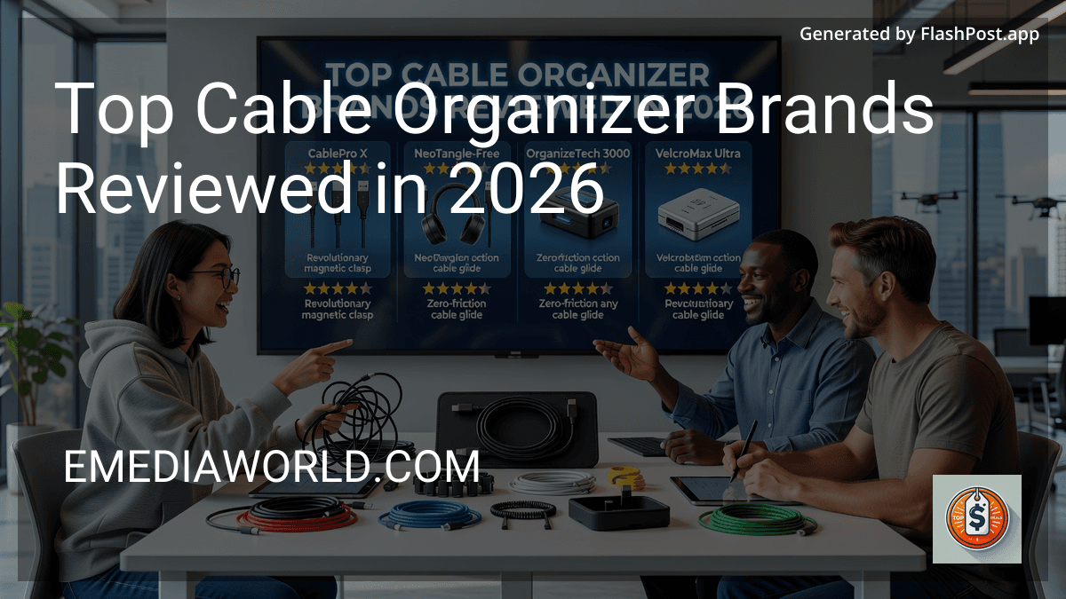 Top Cable Organizer Brands Reviewed in 2026 image