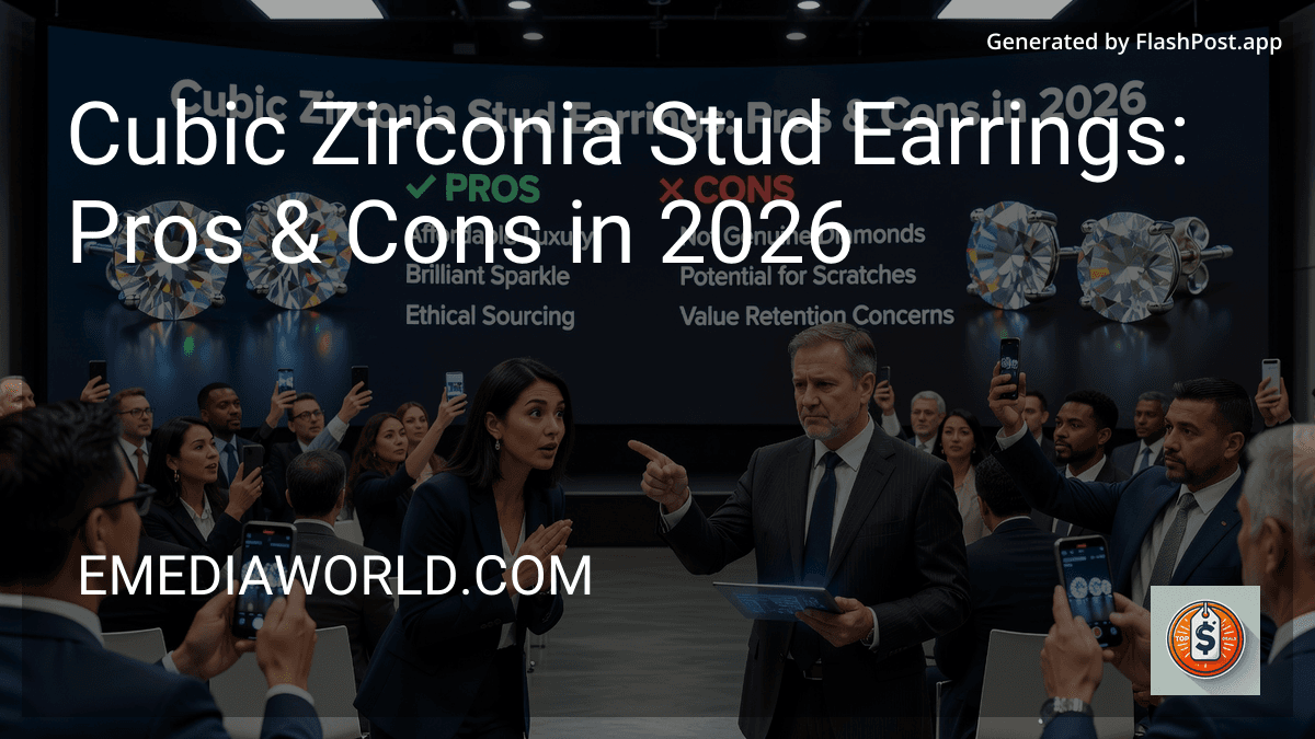 Cubic Zirconia Stud Earrings: Pros & Cons in 2026 preview