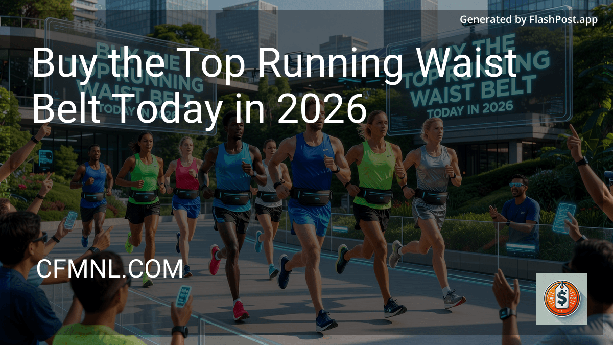 Buy the Top Running Waist Belt Today in 2026 preview