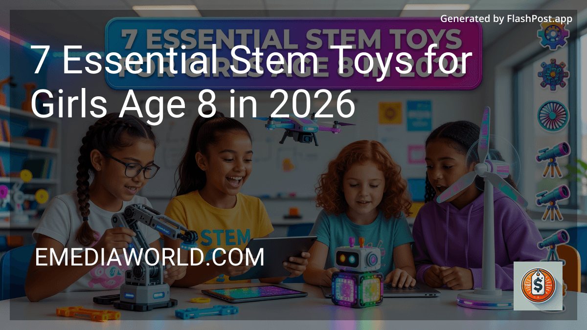 10 Essential Stem Toys for Girls Age 8 in 2026 preview