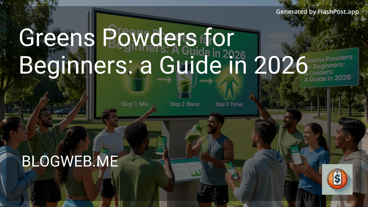 Greens Powders for Beginners: a Guide in 2026 image