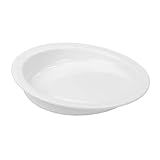 Sammons Preston Hi-Lo Scoop Plate, 9" Scooped Dish with Wall, Non-Slip ADL Eating Aid for Children, Elderly, Disabled, Non Skid Cutlery Assistance Device for Motor Control, Scooper Bowl