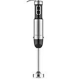 Blackcow Immersion Blender Handheld, 800W Powerful Electric Hand Blender with Titanium Alloy Blades, 12 Speeds & Turbo, Electric Hand Mixer for Smoothies, Soups, Baby Food and Purees