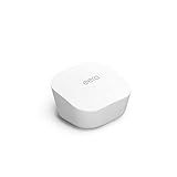 Amazon eero mesh wifi router - Supports internet plans up to 550 Mbps, Coverage up to 1,500 sq. ft., 1-pack