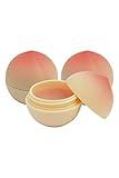 TONYMOLY Mini Peach Lip Balm – Moisturizing & Hydrating Korean Lip Balm for Lips, Long-Lasting, Travel-Friendly, Peach Scent, Gift for Women & Men
