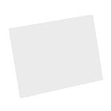 FLEOR 20x17cm Acoustic Pickguard Blank Material Self Adhesive Guitar Pick Guard Scratch Plate Sheet, Transparent