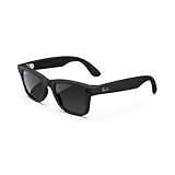 Meta Wayfarer Square Sunglasses, Matte Black/Polarized Gradient Graphite, Regular