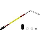 Sumglicie Plumbing Plug Tool, Water Stopper for Pipes 3/4" PVC Copper Steel Pipe, expansion range 1.7 to 3.2cm, No Draining Needed Fast Leak Repair up to 65 PSI, with replacement gaskets nuts EPDM Kit