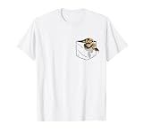 Snake in Pocket - Python T-Shirt, Men, White, X-Large