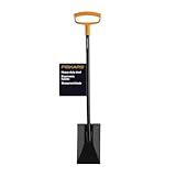 Fiskars 46" Spade Garden Shovel, Steel Flat Spade with Ergonomic D-Handle, Sharp Blade Square Shovel for Lawn Edging, Digging, Heavy Duty Yard Tool, Easy Cuts in Grass and Turf