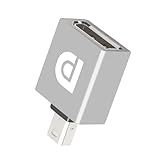 FENGHAISHUN Mini Displayport to Displayport Adapter Converter 8K@60Hz Mini DP Male to DP 1.4 Female Adapter Extender for Laptop Monitor TV PC