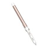 Conair Double Ceramic Long Barrel 1-Inch Curling Iron, Extra-Long Barrel Creates Classic Curls to Loose Waves, Hair Curler for Use on Most Hair Lengths, White/Rose Gold