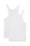 Bonds Women's Soft Chesty Tank Top in Stretchy 100% Cotton Rib for Women, 2-Pack White