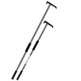 RetrieveALL Value Pack (2 Pack) of Heavy Duty Retrieval Pole | No Rust Cargo Tool | Multi-Use Cargo Retriever | No Rust Reaching Aid, Durable Lightweight Versatile Grabber