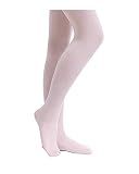 Stelle Girls' Footed Ballet Tights for Dance Class Toddler Kids,BP,XS