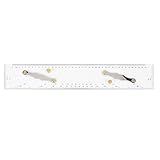 shenruifa 450mm Marine Navigation Parallel Ruler High Transparency Acrylic Nautical Sea Chart Plotting Tool