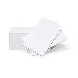 20 Pcs Blank PVC Cards CR80 30 Mil Graphic Quality White Plastic Cards Premium Blank PVC ID Cards for Photo ID Badge Printers（Credit Card Size）