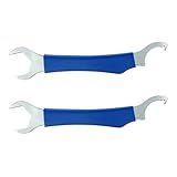 Hgkeke 2PCS Beer Tap Faucet Wrench, Keg Beer Faucet Spanner Wrench Tool for Draft Tap Keg Couplers Kegerator Tower, Kegerator Accessories