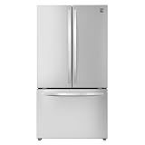 Kenmore 36" French Door Refrigerator - Internal Water Dispenser, Internal Ice Maker, Multi-Flow Air, Adjustable Glass Shelves, 26.6 cu. ft. Capacity - Fingerprint Resistant Stainless Steel
