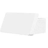 30pcs Blank Credit Cards Blank Plastic Cards (CR80 30 Mil) Compatible with Most Photo ID Badge Printers