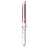 Conair Curling Iron, Double Ceramic, 1" Barrel, White/Rose Gold