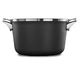 Calphalon® Premier™ Space-Saving Hard-Anodized Nonstick 12-Quart Stock Pot with Lid