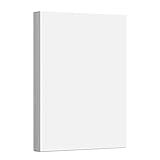 Extra Thick White Cardstock Paper – Heavyweight Card Stock for Arts and Crafts, Invitations, Brochures, Greeting Cards | 100lb Cover Stock (270gsm) | Acid-free and Lignin-free | 50 Sheets | 12 x 18