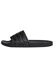 adidas unisex adult Shower Slide Sandal, Core Black/Core Black/Core Black, 8 US