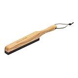 Berry&Bird Sharpening Stone File Garden Tool Sharpener with Handle, 180 Grits Silicon Carbide, Sharpening Knife, Axe, Hatchet, Lawn Mower Blade, Spade, Ideal for Garden, Chefs & Knife Enthusiasts