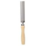 Garosa 5 inch Rhombic File Wooden Handle Metal File Woodworking Grinding Tool for Processing Glass Ceramics Metalworking(125mm)