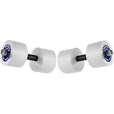 THERABAND Water Weights, Aquatic Dumbbells for Pool Fitness, 2 Foam Weights with Padded Grip for Water Aerobics, Therapy, Workouts, Pool Exercise Equipment, Aqua Training, Blue, Heavy, Advanced