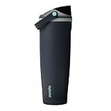 Owala FreeSip Sway Insulated Stainless Steel Water Bottle with Two-Way Spout, Built-In Straw and Bucket Handle, Made for Travel, School, and Sports, 40oz, BPA Free, Leak Proof, Foggy Tide