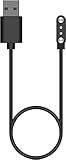 FITVII Fitness Tracker Charger Charging Cable - Compatible with FITVII Lookimini, Ole, Fino2, Nexa, HM08, H56, HM57, HM78, HM58, HM18 - USB- Black - 1 Count