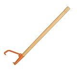 Log Peavy - Cant Hook - Peavey Point - 49" Logging Tool Log Roller Tool hard Wood Handle - Retractable 16 Inch Opening Felling Log Roller Tool (Cant Hook - 48")