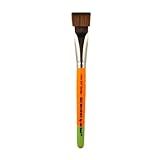 Bolt Face Painting Brushes by Jest Paint - Firm 3/4" Stroke