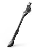 HENMI Center Mount Bike Kickstand for Adult Bikes, Adjustable Bicycle Kickstand for Most 24"-29", Non-Slip Sole, Magnesium alloy Material, Bicycle Kickstand for Mountain Bike Road Bike
