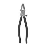caralin Flat Nose Draw Tong Jewelry Pliers Wire Drawing Pliers with Adjustment Function Used for Jewelry Making Tools High-Carbon Steel
