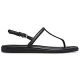 Crocs Womens Miami Thong Sandal Black 9 Medium
