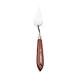KINGART Short Taper TROWEL PALETTE KNIFE and Painting Tool for Scraping, Mixing and Painting with Oil and Acrylic Paints