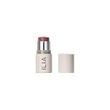 ILIA - Multi-Stick Cheek + Lip Color | Buildable + Blendable | Multi-Use Cream Blush | Nourishing Skincare Ingredients | Clean, Cruelty-Free (Lady Bird | Neutral rose)