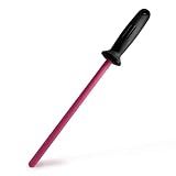 VIGORCRAFT Ruby Sharpener Rod: Durable Knife Sharpener, Harder Than Steel Honing Rod, Japan Product