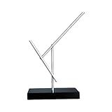 CulinaryEdge Swinging Sticks Kinetic Energy Sculpture Pendulum Perpetual Motion Ornament Desktop Anti-Gravity Pendant Silent Metal Desk Toy