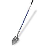 Marshalltown Proscape Stainless Steel Shovels, Round Point Type, Fiberglass Handle, RPSSFB