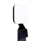 Logitech for Creators Litra Glow Premium LED Streaming Light with TrueSoft- Computer lighting for video conferencing, Zoom meetings, with adjustable mount and desktop app control for PC/Mac - Graphite