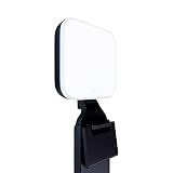Logitech for Creators Litra Glow Premium LED Streaming Light with TrueSoft- Computer lighting for video conferencing, Zoom meetings, with adjustable mount and desktop app control for PC/Mac - Graphite