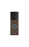 Ring Battery Doorbell 2K (newest model) Retinal 2K with wide-angle video, up to 6x Enhanced Zoom, Two-Way Talk, and Built-In Battery, Matte Mocha