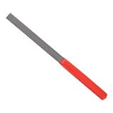 TSBOSAN Ultra Thin Flat File GT-1, 3.3 in, Carbon Tool Steel SK2, Protective Style