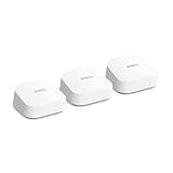 Amazon eero 7 dual-band mesh Wi-Fi 7 router (newest model) - Supports internet plans up to 2.5 Gbps, Coverage up to 6,000 sq. ft., 3-pack