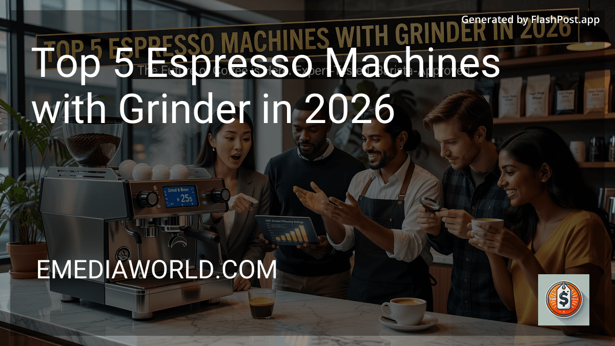 Top 5 Espresso Machines with Grinder in 2026