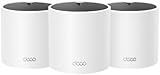 TP-Link Deco X15 Dual-Band AX1500 WiFi 6 Mesh Wi-Fi System | Replaces Routers and Extenders | Covers up to 5,600 sq.ft. | 2 Gigabit Ports per Unit, Supports Ethernet Backhaul, 3-Pack